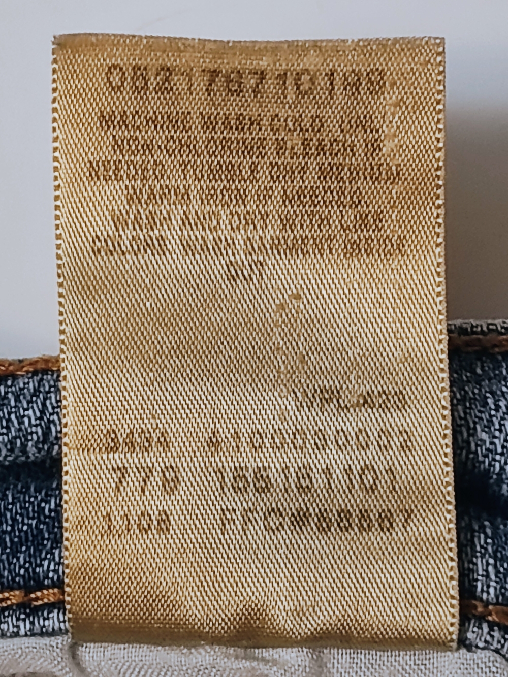 Levi's 515 Light Blue Boot Cut Jeans Size 12 - Picture 7 of 13